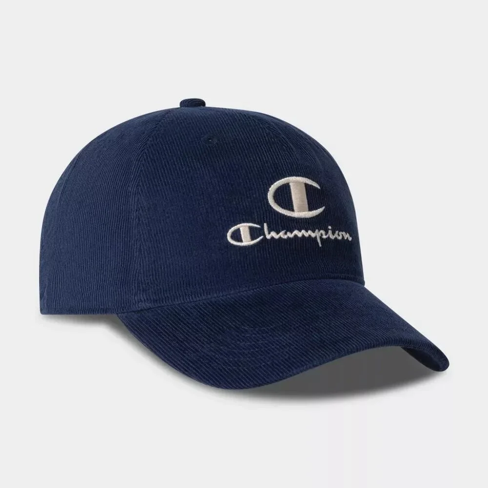 NEW Champion Adult Hobby Corduroy Baseball Hat - Navy